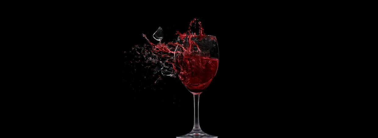 Glas wijn