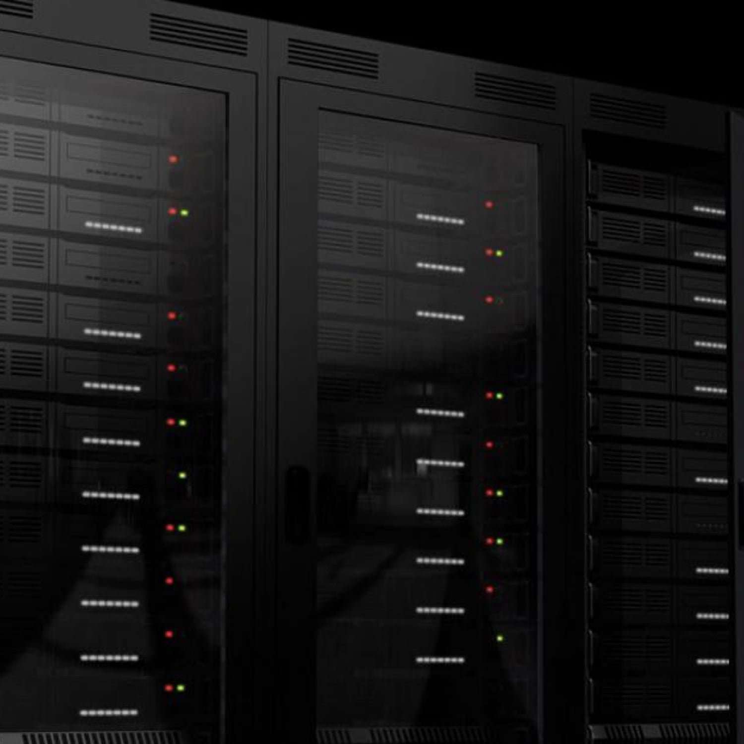 Servers als symbool voor ICT- en techbedrijven